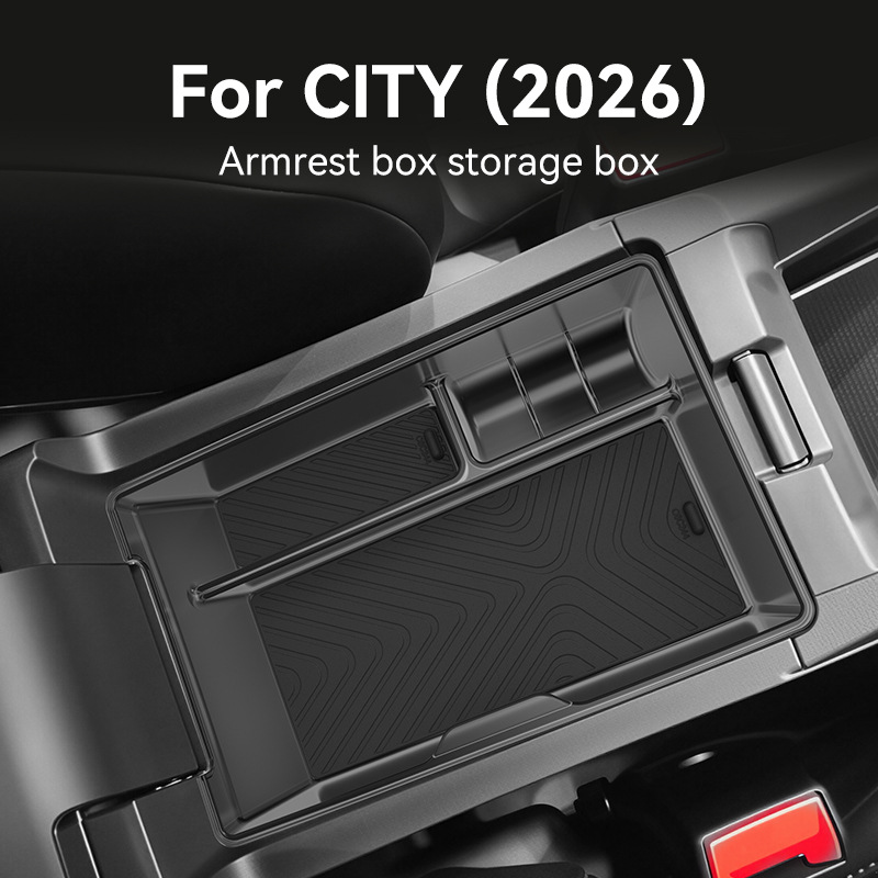 Tech Car Accessories - Honda City 2026 İçin Orta Konsol