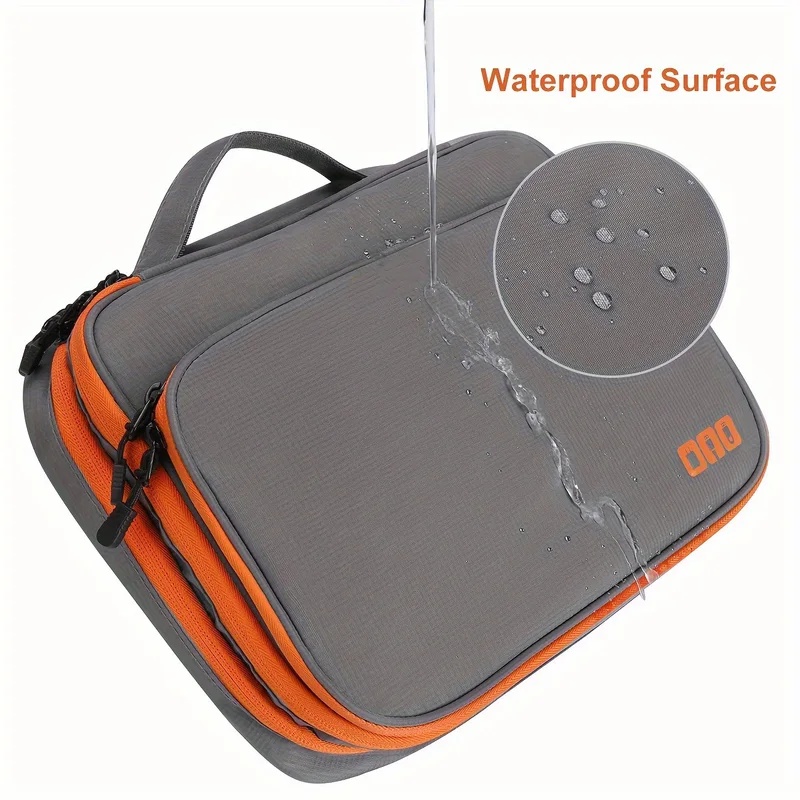 Tech Accessories Case - Çok Katmanlı Elektronik Eşya Düzenleyici Çantası,